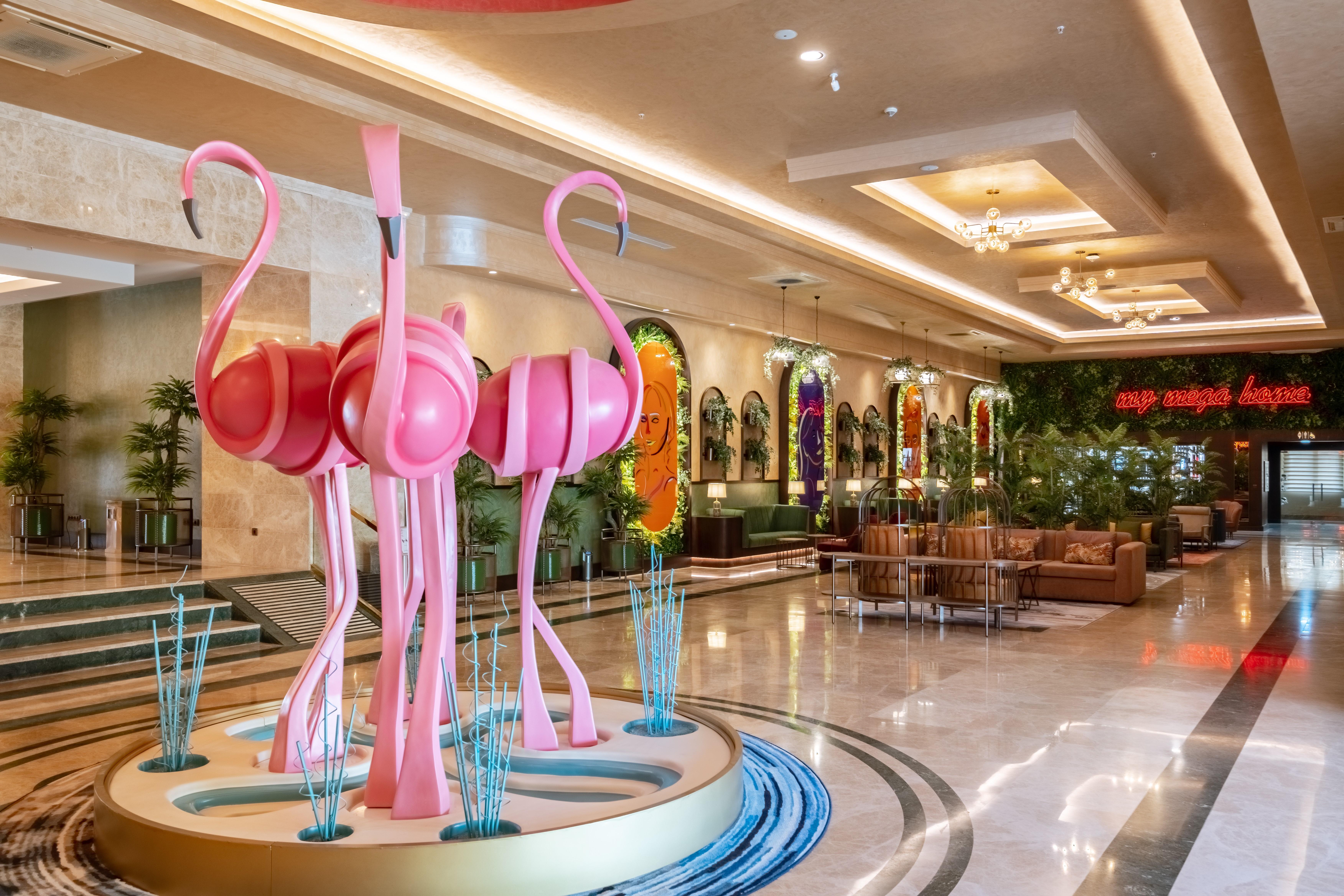 Megasaray Westbeach Анталія Екстер'єр фото Lobby