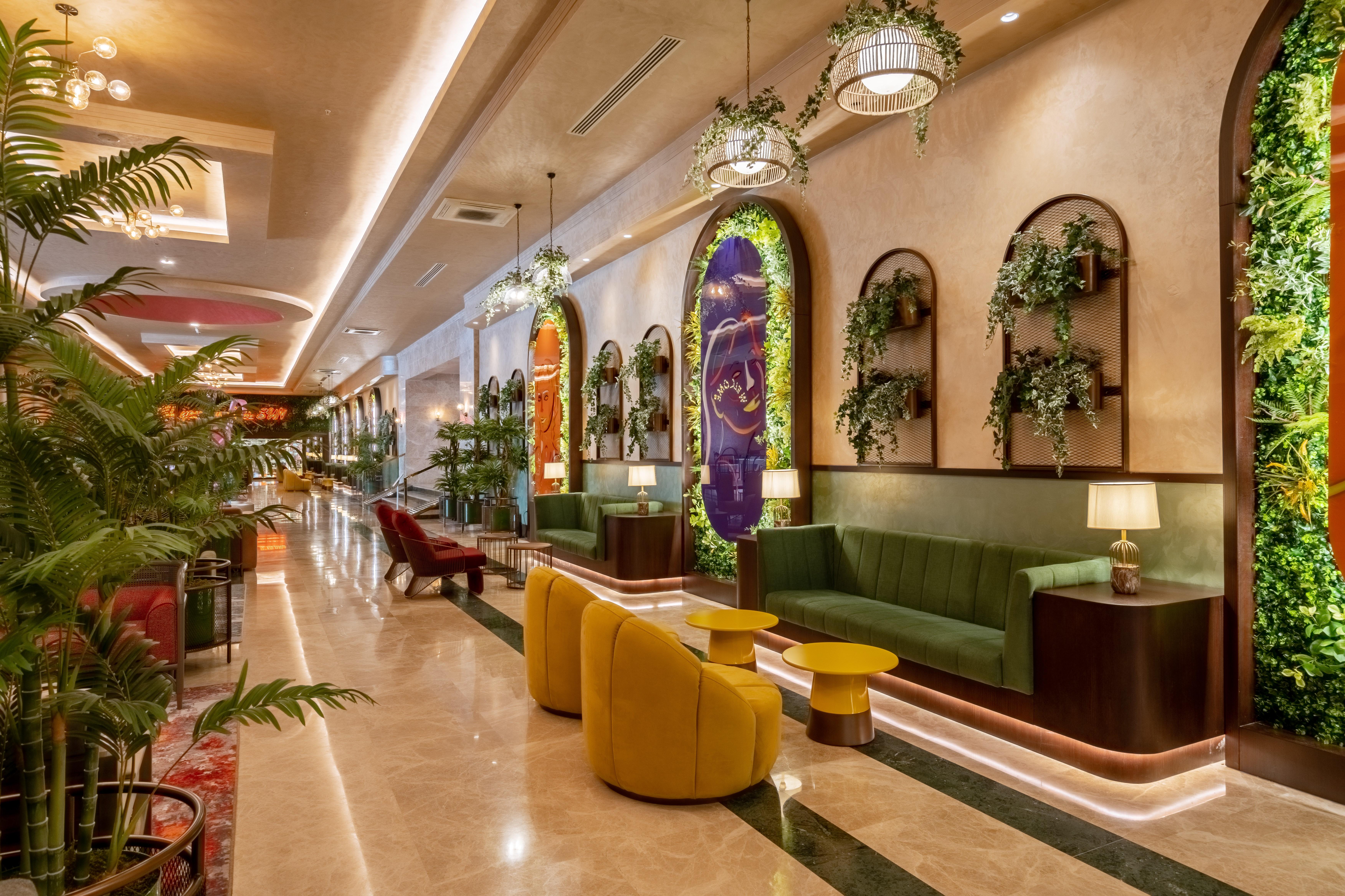 Megasaray Westbeach Анталія Екстер'єр фото The lobby of the hotel