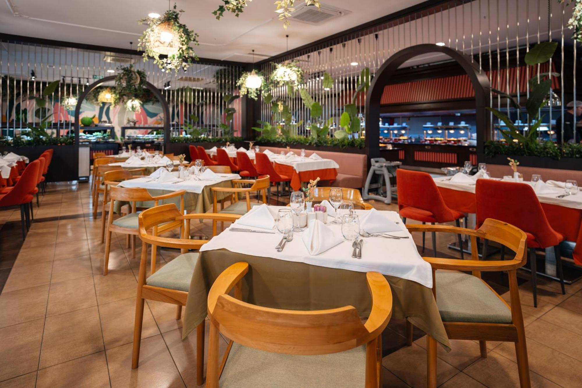 Megasaray Westbeach Анталія Екстер'єр фото Restaurant